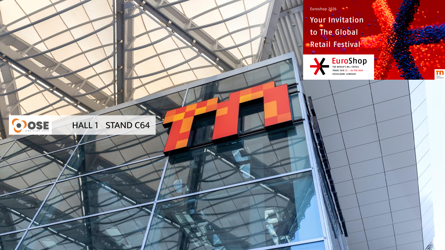 One Stop Expo Will Host Its Visitors at EuroShop 2026 in Düsseldorf