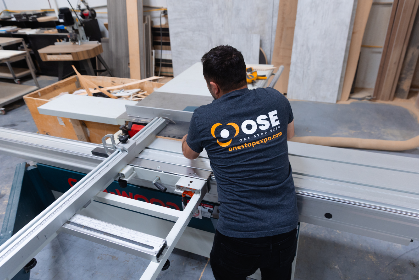 Custom Stand Designs Are Produced On-Site with Our Wood Production Workshop